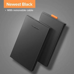 Planet Gates Newest Fashion Black 2.5 HDD Case SATA to USB 3.0 Adapter External Hard Drive Enclosure for SSD Disk HDD Box Case HD 2.5 SSD Case SATA to USB