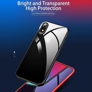 Planet Gates Newest USAMS Mobile Phone Case For iPhone XR XS XS MAX Case Cover Full Protective TPU PC Transparent Back Shell for iPhone Apple