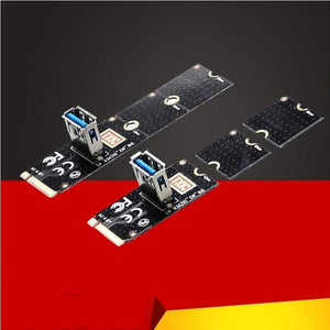 Planet Gates NGFF to PCI-E Riser Card M2 Slot to PCIe Expansion Card Convertor USB 3.0 Extender Adapter for Graphics Cards for BTC Miner