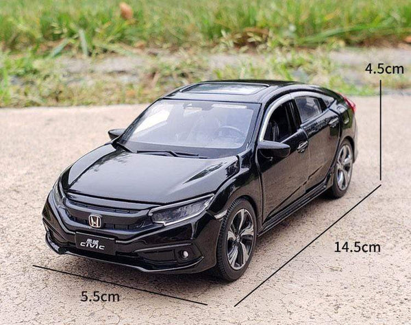 Planet Gates Nicce 1:32 HONDA CIVIC Diecasts Toy Vehicles Metal Car Model Sound Light Collection Car Toys For Children Christmas Gift