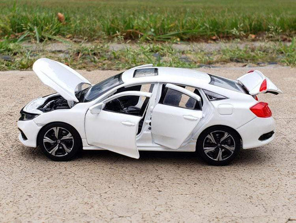 Planet Gates Nicce 1:32 HONDA CIVIC Diecasts Toy Vehicles Metal Car Model Sound Light Collection Car Toys For Children Christmas Gift