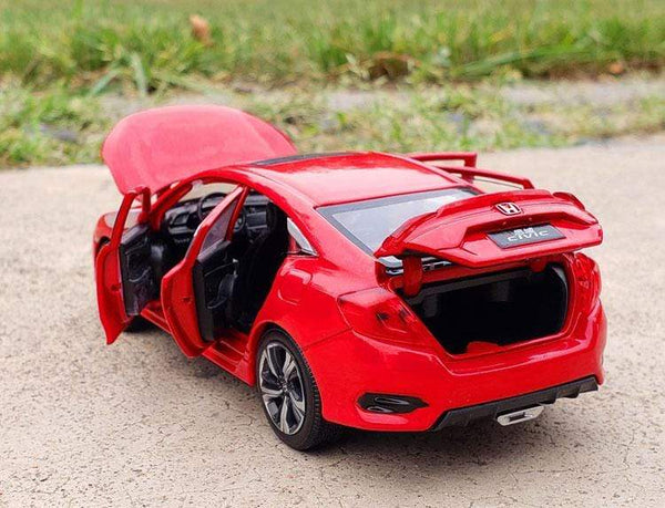 Planet Gates Nicce 1:32 HONDA CIVIC Diecasts Toy Vehicles Metal Car Model Sound Light Collection Car Toys For Children Christmas Gift