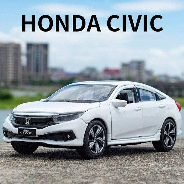 Planet Gates Nicce 1:32 HONDA CIVIC Diecasts Toy Vehicles Metal Car Model Sound Light Collection Car Toys For Children Christmas Gift