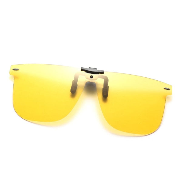 Planet Gates night vision / as show Clip On Sunglasses For Men Polarized Lens Square Sunglasses Night Vision Driver Glasses Fishing Eyewear Flip Up Luxury Oculos