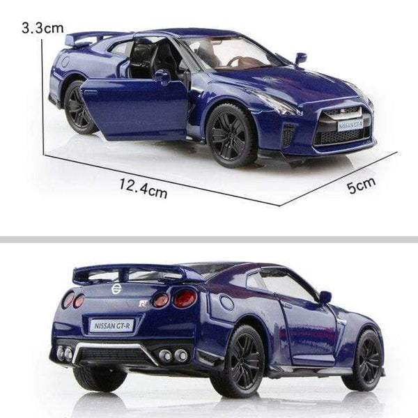 Planet Gates Nissan GTR 3 Japanese Supercar Family TOYOTA 86 GT Simulation Exquisite Diecasts & Toy Vehicles RMZ city Car Styling 1:36 Alloy Car Model
