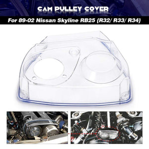 Planet Gates NISSAN Skyline R32 R33 GTS RB25DET Clear Cam Gear Timing Belt Cover Pulley JR6339