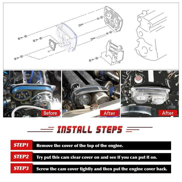 Planet Gates NISSAN Skyline R32 R33 GTS RB25DET Clear Cam Gear Timing Belt Cover Pulley JR6339