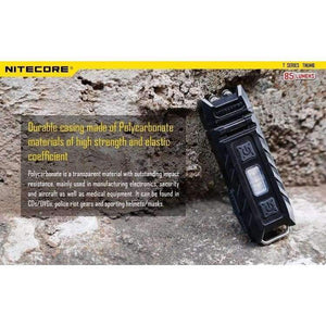 Planet Gates NITECORE THUMB USB Rechargeable High Performance 2xLED Light Handy Versatile Tiltable Worklight Outdoor Camping White+Red Light