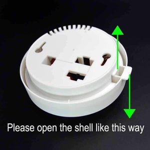 Planet Gates Niwoolf Wireless Fire Protection Smoke Detector Portable Alarm Sensors For Home Security Alarm System In Our Store