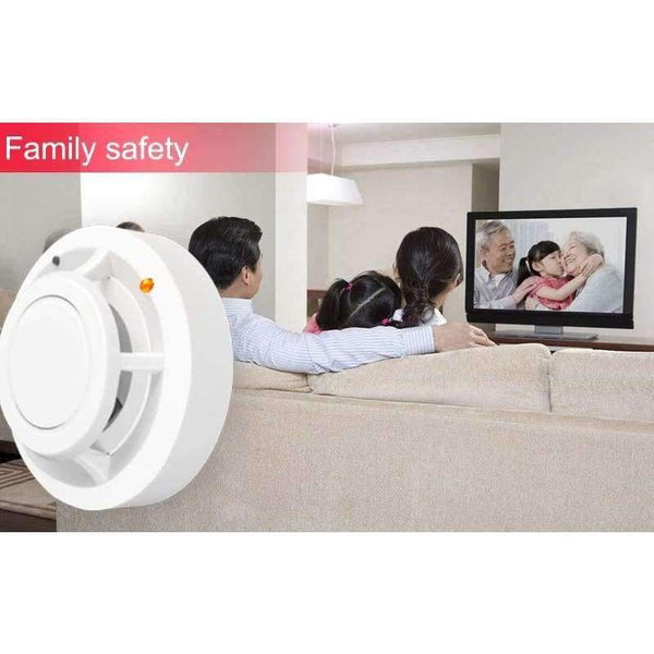 Planet Gates Niwoolf Wireless Fire Protection Smoke Detector Portable Alarm Sensors For Home Security Alarm System In Our Store