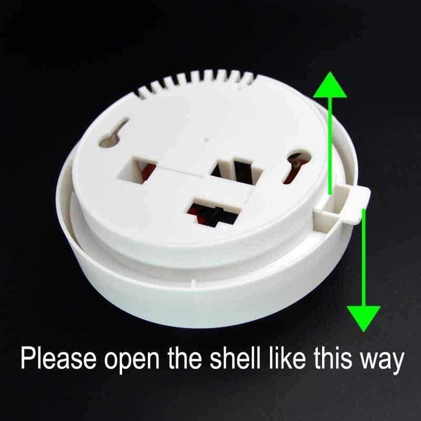 Planet Gates Niwoolf Wireless Fire Protection Smoke Detector Portable Alarm Sensors For Home Security Alarm System In Our Store