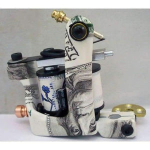 Planet Gates NM015 10 Wrap Coils Tattoo Machine Shader & Liner Carbon Steel Rotary Assorted Tatoo Motor Gun Instrument Permanent Makeup Tools