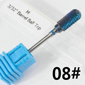 Planet Gates NO.08 Milling Cutter For Manicure carbide Nail Drill Bits Manicure Machine Accessories Rotary Electric Nail Files  Nail Art Tools