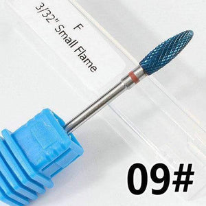 Planet Gates NO.09 Milling Cutter For Manicure carbide Nail Drill Bits Manicure Machine Accessories Rotary Electric Nail Files  Nail Art Tools