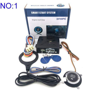 Planet Gates NO.1 Universal auto start stop keyless entry system engine start alarm system push one-button start system remote car accessories