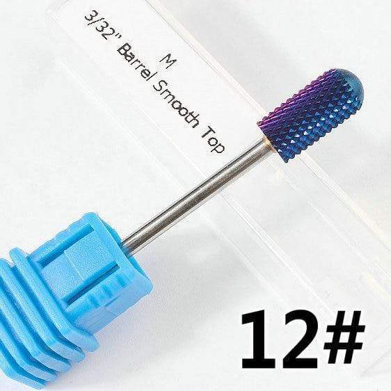 Planet Gates NO.12 Milling Cutter For Manicure carbide Nail Drill Bits Manicure Machine Accessories Rotary Electric Nail Files  Nail Art Tools