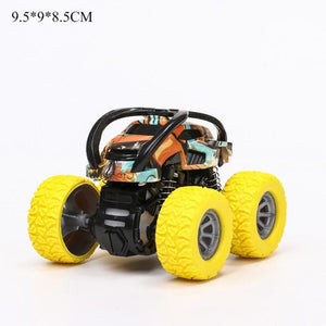 Planet Gates NO 12 Mini Inertial Off-Road Vehicle Pullback Children Toy Car Plastic Friction Stunt Car Juguetes Carro kids toys for boys