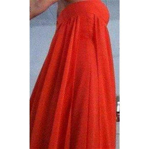 Planet Gates No 125 bright coral / 16 Chiffon long Convertible bridesmaid dresses Blue pink ribbon wedding Prom party dress Plus Vestidos