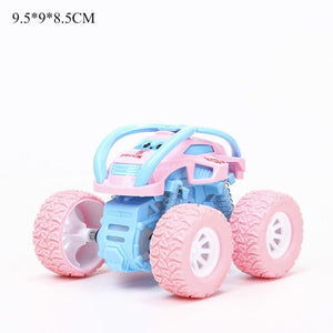 Planet Gates NO 13 Mini Inertial Off-Road Vehicle Pullback Children Toy Car Plastic Friction Stunt Car Juguetes Carro kids toys for boys