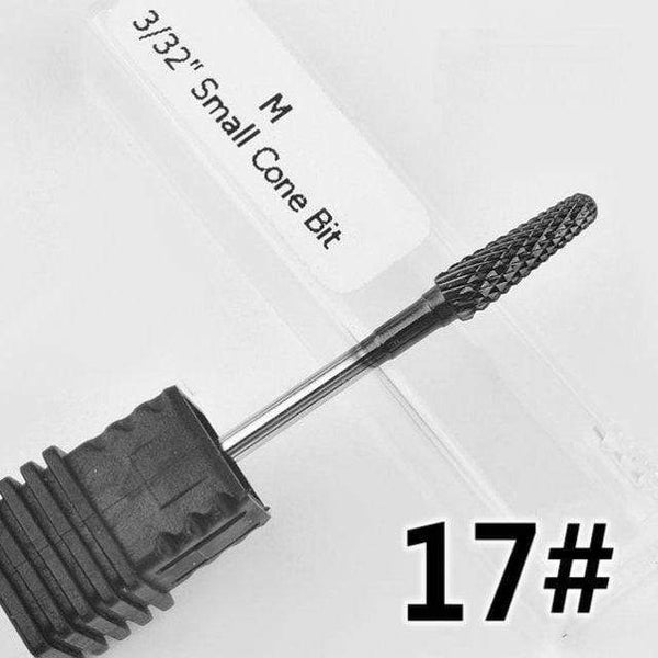 Planet Gates NO.17 Milling Cutter For Manicure carbide Nail Drill Bits Manicure Machine Accessories Rotary Electric Nail Files  Nail Art Tools