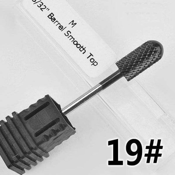 Planet Gates NO.19 Milling Cutter For Manicure carbide Nail Drill Bits Manicure Machine Accessories Rotary Electric Nail Files  Nail Art Tools