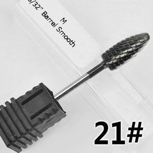Planet Gates NO.21 Milling Cutter For Manicure carbide Nail Drill Bits Manicure Machine Accessories Rotary Electric Nail Files  Nail Art Tools