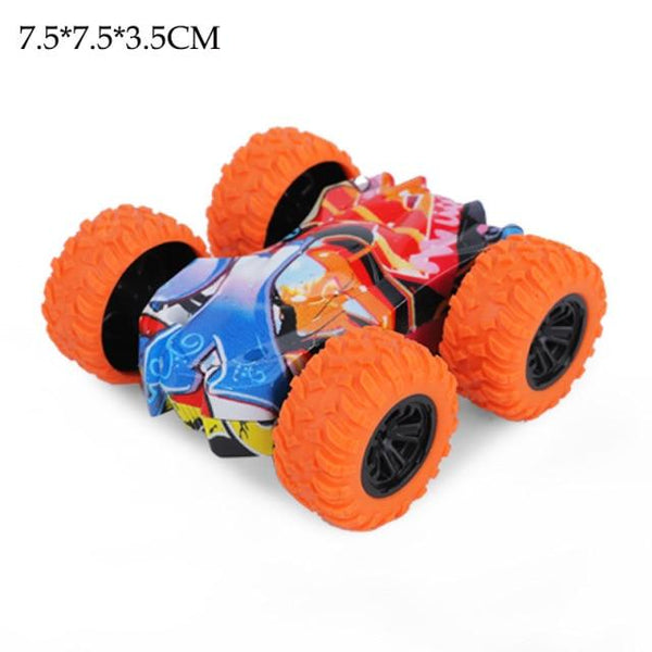 Planet Gates NO 22 Mini Inertial Off-Road Vehicle Pullback Children Toy Car Plastic Friction Stunt Car Juguetes Carro kids toys for boys