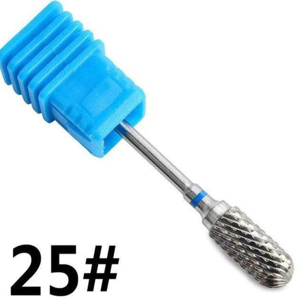 Planet Gates NO.25 Milling Cutter For Manicure carbide Nail Drill Bits Manicure Machine Accessories Rotary Electric Nail Files  Nail Art Tools