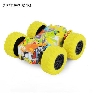 Planet Gates NO 25 Mini Inertial Off-Road Vehicle Pullback Children Toy Car Plastic Friction Stunt Car Juguetes Carro kids toys for boys