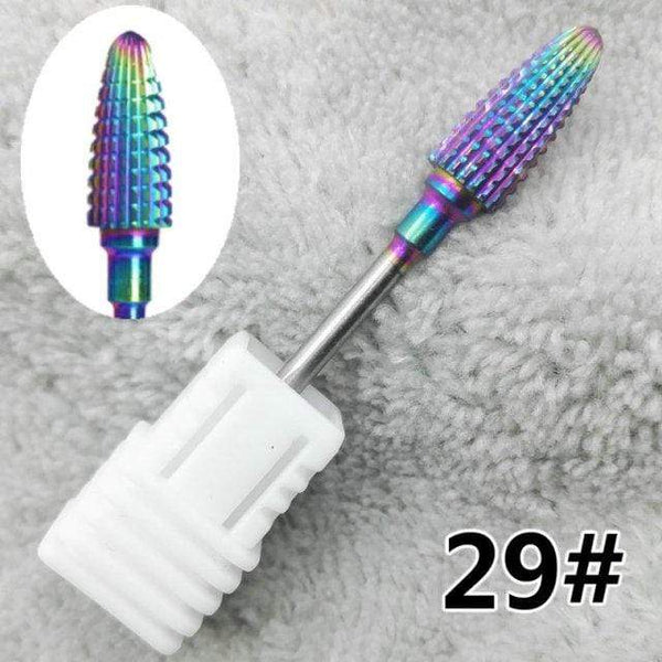 Planet Gates NO.29 Milling Cutter For Manicure carbide Nail Drill Bits Manicure Machine Accessories Rotary Electric Nail Files  Nail Art Tools