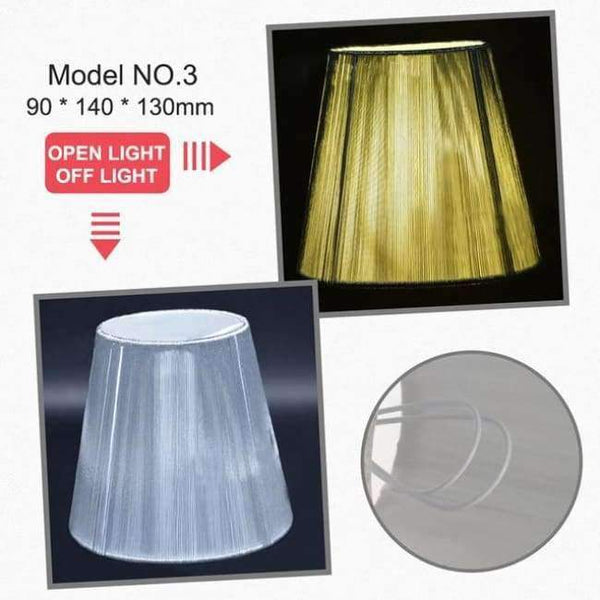 Planet Gates NO.3 Modern Art Deco Lamp Shade Fabric Simple Lampshade for Chandelier Wall Lamp Light Shade for Home Bar Restaurant Decoration