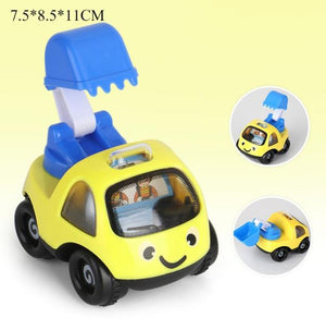 Planet Gates NO 30 Mini Inertial Off-Road Vehicle Pullback Children Toy Car Plastic Friction Stunt Car Juguetes Carro kids toys for boys