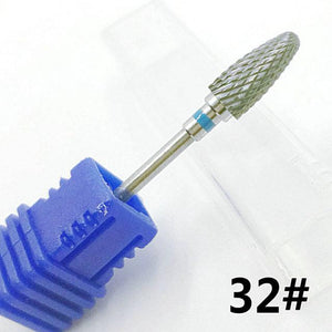 Planet Gates NO.32 Milling Cutter For Manicure carbide Nail Drill Bits Manicure Machine Accessories Rotary Electric Nail Files  Nail Art Tools