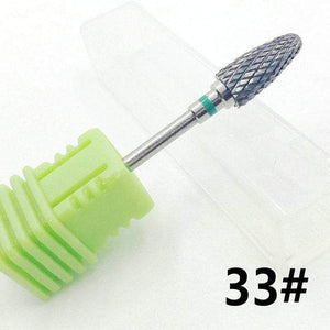 Planet Gates NO.33 Milling Cutter For Manicure carbide Nail Drill Bits Manicure Machine Accessories Rotary Electric Nail Files  Nail Art Tools