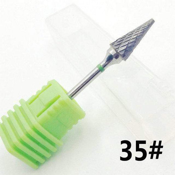 Planet Gates NO.35 Milling Cutter For Manicure carbide Nail Drill Bits Manicure Machine Accessories Rotary Electric Nail Files  Nail Art Tools