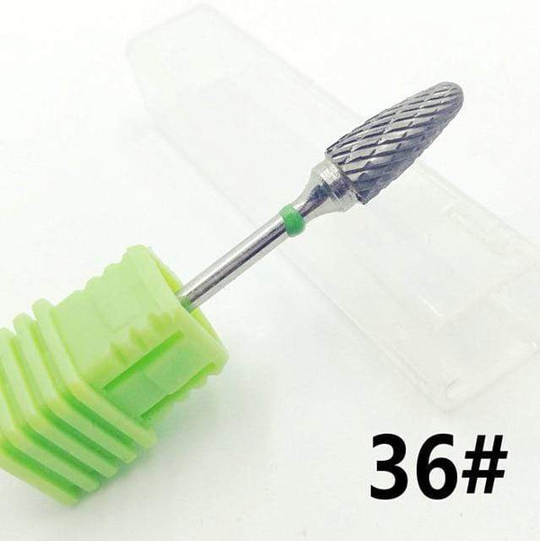 Planet Gates NO.36 Milling Cutter For Manicure carbide Nail Drill Bits Manicure Machine Accessories Rotary Electric Nail Files  Nail Art Tools