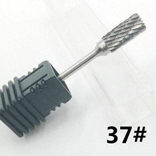 Planet Gates NO.37 Milling Cutter For Manicure carbide Nail Drill Bits Manicure Machine Accessories Rotary Electric Nail Files  Nail Art Tools