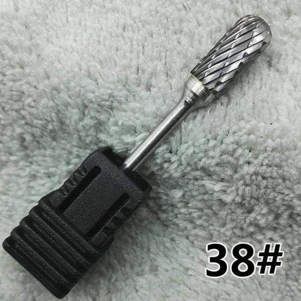 Planet Gates NO.38 Milling Cutter For Manicure carbide Nail Drill Bits Manicure Machine Accessories Rotary Electric Nail Files  Nail Art Tools
