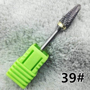 Planet Gates NO.39 Milling Cutter For Manicure carbide Nail Drill Bits Manicure Machine Accessories Rotary Electric Nail Files  Nail Art Tools