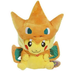 Planet Gates NO 4 7 Kinds Option Baby Plush toys Pikachu Cosplay Mega Charizard gyrados Stuffed Animal Dolls Children Toys kids As Gift
