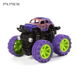 Planet Gates NO 4 Mini Inertial Off-Road Vehicle Pullback Children Toy Car Plastic Friction Stunt Car Juguetes Carro kids toys for boys