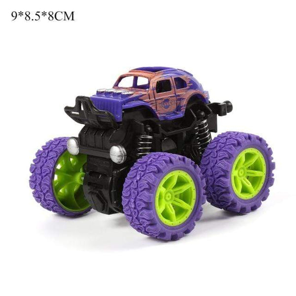 Planet Gates NO 4 Mini Inertial Off-Road Vehicle Pullback Children Toy Car Plastic Friction Stunt Car Juguetes Carro kids toys for boys