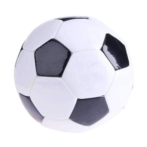 Planet Gates NO.4 Soft PU Leather Black White Standard Size Soccer Ball Football Equipment Training Football Sport Accessory 200m
