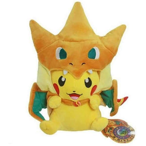 Planet Gates NO 5 7 Kinds Option Baby Plush toys Pikachu Cosplay Mega Charizard gyrados Stuffed Animal Dolls Children Toys kids As Gift