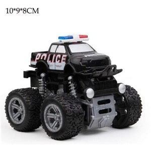 Planet Gates NO 5 Mini Inertial Off-Road Vehicle Pullback Children Toy Car Plastic Friction Stunt Car Juguetes Carro kids toys for boys