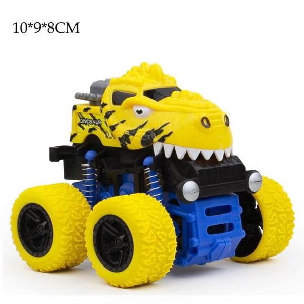 Planet Gates NO 8 Mini Inertial Off-Road Vehicle Pullback Children Toy Car Plastic Friction Stunt Car Juguetes Carro kids toys for boys