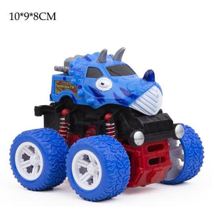 Planet Gates NO 9 Mini Inertial Off-Road Vehicle Pullback Children Toy Car Plastic Friction Stunt Car Juguetes Carro kids toys for boys