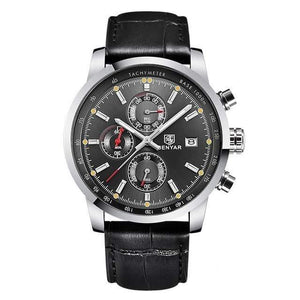Planet Gates NO BOX -black Grey Chronograph Sport Mens Watches Top Brand Luxury Quartz Watch Reloj Hombre saat Clock Male hour relogio Masculino