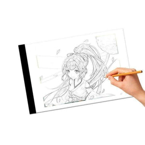 Planet Gates No Dimming Digital Graphic Tablet A4 LED Artist Thin Art Stencil Drawing Board Light Box Tracing Writing Portable Electronic Tablet Pad