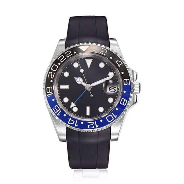 Planet Gates no logo4 Parnis 40mm Mechanical Watches GMT Sapphire Crystal Man Watch 2018 Diver Watch Automatic relogio masculino Role Luxury Watch Men